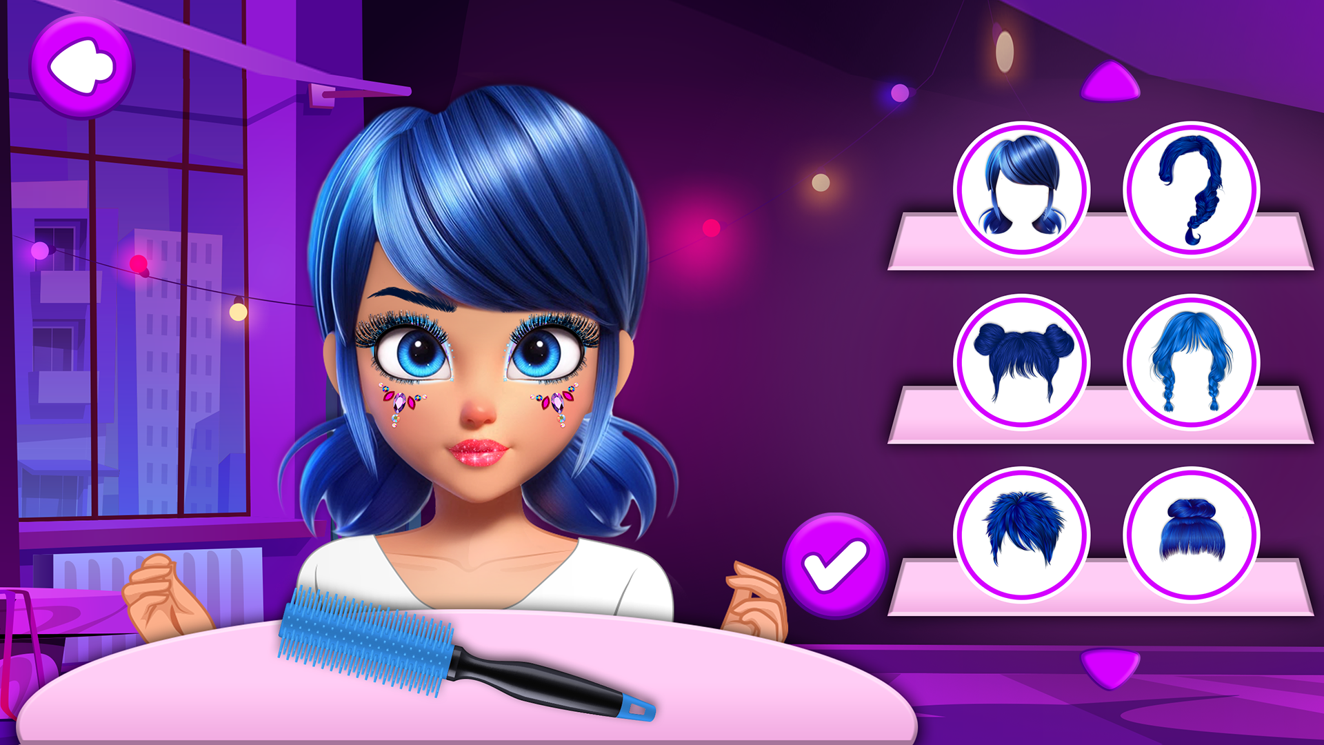 Lady Bug: Beauty Salon (de Girls Games Puzzles): Juega gratis en