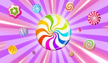 Connect the balls: Lollipops 2048