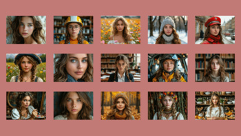 Photo Puzzles: Girls