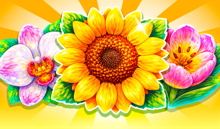 Merge Flowers: Collect Sunflower!