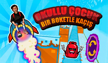 Okullu Çocuk: Bir roketle kaçış