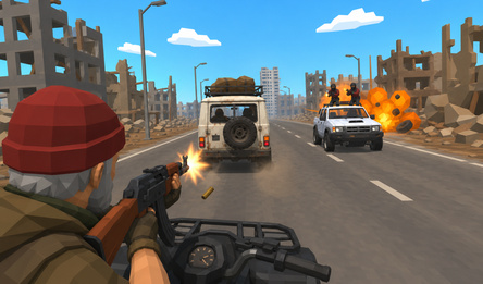 Godfather Road Chase: Realistic Shooter Guns