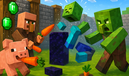 Cubic Battle: Mobs vs Monsters