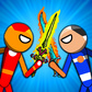 Гульня Stick Warrior Hero Battle