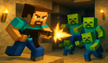 Noob Rambo: Zombie Attack