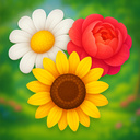 Combine flowers! 2048 bouquets