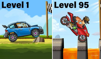 Hill Climb Terrain Thrills