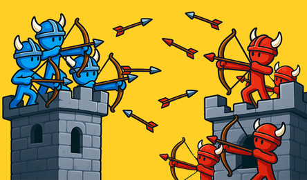 Helden-Bogenschützen: Krieg der Burgen
