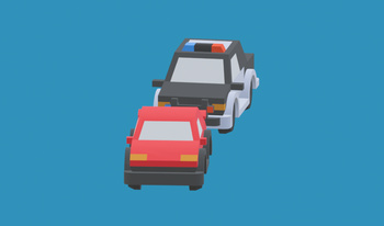 Police chase 3D