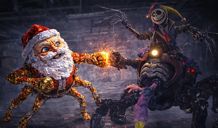 Goo Goo Gaga Santa Claus vs Poppy Playtime 5