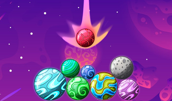 Merge balls: Planets connect