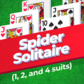 Spider Solitaire (1, 2, and 4 suits) Spiel