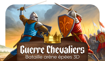 Guerre Chevaliers: Bataille arène épées 3D