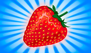 Connect fruits: Fold a Strawberry!