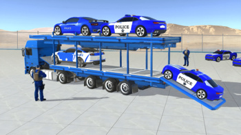 Grand Police Transport Truck