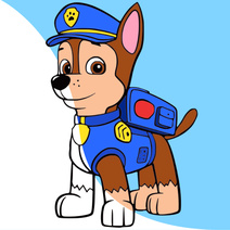 Colouring book Paw Patrol