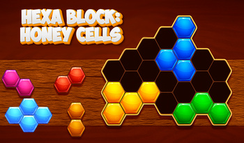 Hexa Block: Honey Cells