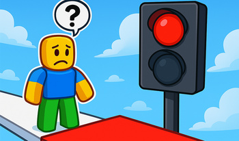 Obby: Don't Move On Red