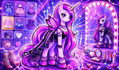 Pony Creator - dress up game for girls