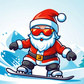 Santa Claus: Snowboard