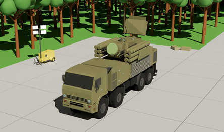 Air defense simulator!