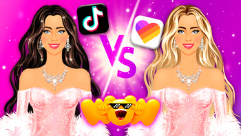 Girls: TikTok vs Like