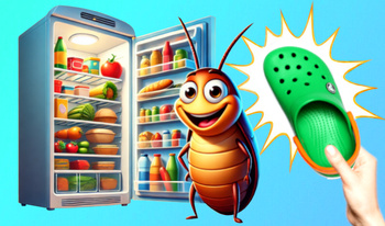 Smash the Bugs and sort the Food on the Shelves