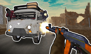 Godfather Road Chase: Realistic Shooter Guns