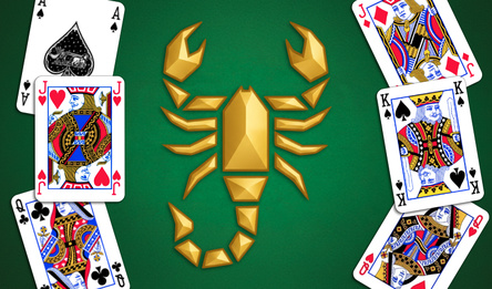 Scorpion Solitaire - Grandes Cartes