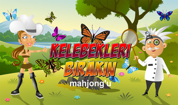 Kelebekleri Bırakın mahjong'u