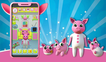 Pig Pigotchi. Grow a pig! My pet