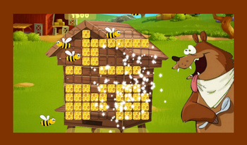 Block Puzzle Bee Honeycomb