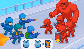 Squad Assembler: Red vs Blue