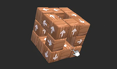Unblock the Cube: Puzzle