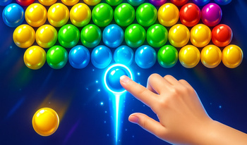 Balls shooting colors