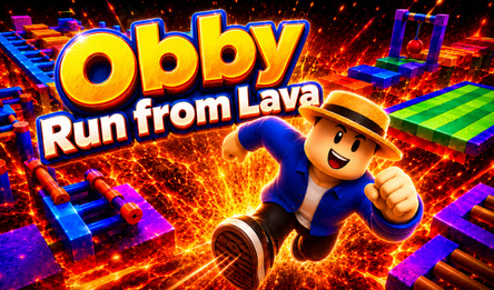Obby - Run from Lava