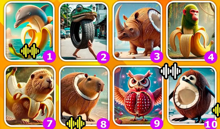 Can you guess all the Italian animal memes!