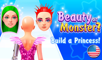 Beauty or Monster? Build a Princess!