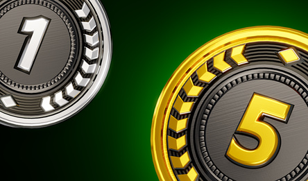 Coin Merge: reach 100 gold!