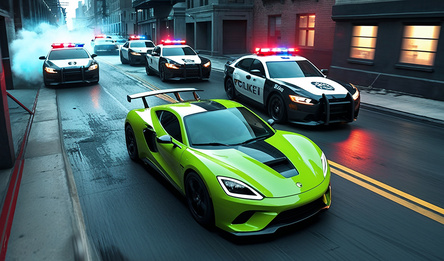 Mad Pursuit: Jeu de police