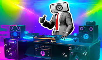 I am a DJ: create your own skibidi music