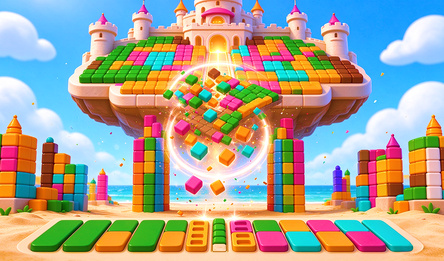 Block Drop: Color Pixel Blast
