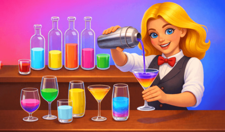 Wasser Sortieren in Bechern: Gieß-Puzzle