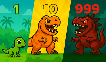 Jurassic Battle! Dinosaur Evolution!