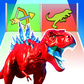 თამაში Merge Dinosaur Fight