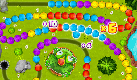 Frogtastic Marble Adventure