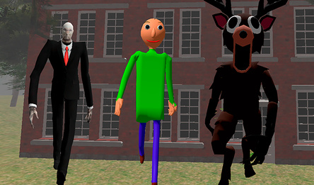 Asylum: Baldi Granny Slender