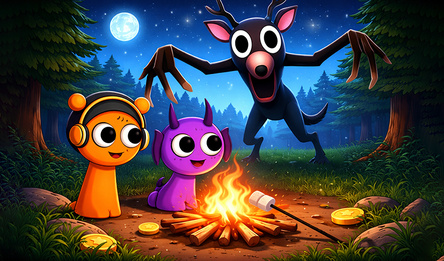 Sprunki: Survive 99 Nights in the Forest