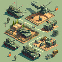 Армейский магнат военной базы. Idle Tycoon