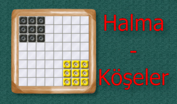 Halma - Köşeler